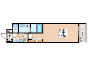 クレストTSの物件間取画像